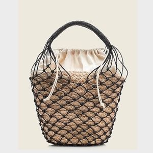 JCREW Sedona Straw Basket Bag